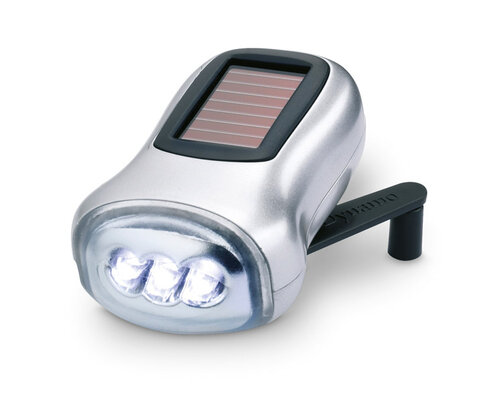 led zaklamp solar