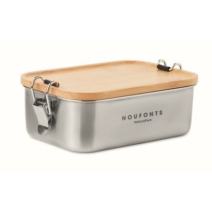 rvs lunchbox met logo