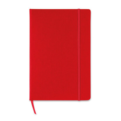 a5 notitieboek rood