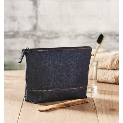 Style pouch denim tas