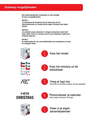 ontwerp adventskalener