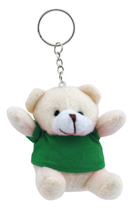 Sleutelhanger Teddy groen