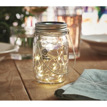 Mason jar solar buitenlamp POT LAMP sample