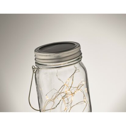 Mason jar solar buitenlamp POT LAMP sample