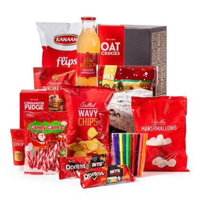 Kerstpakket Schitterend Rood