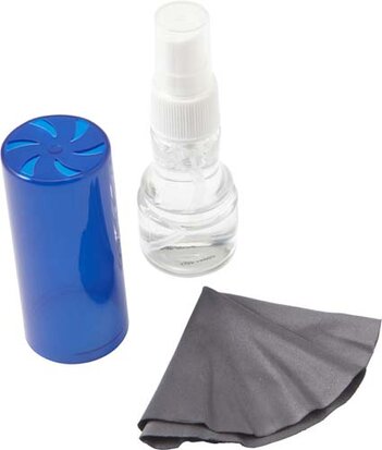 Lens en scherm reinigingsspray (30 ml) met doekje sample