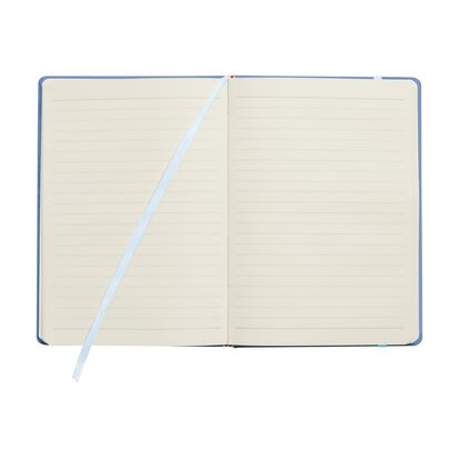 Pocket Notebook A4 blauw open