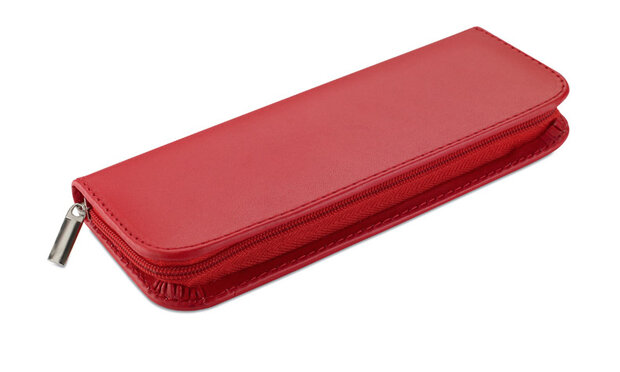 pennenset in etui rood