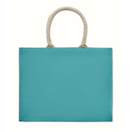 jute tas aura aqua hengsel