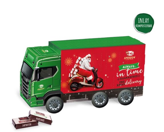 adventskalender vrachtwagen