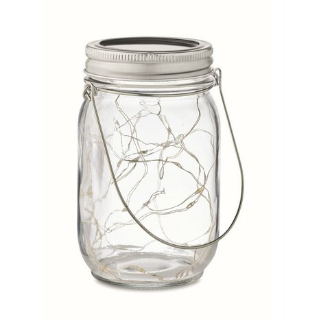 Mason jar solar buitenlamp POT LAMP sample