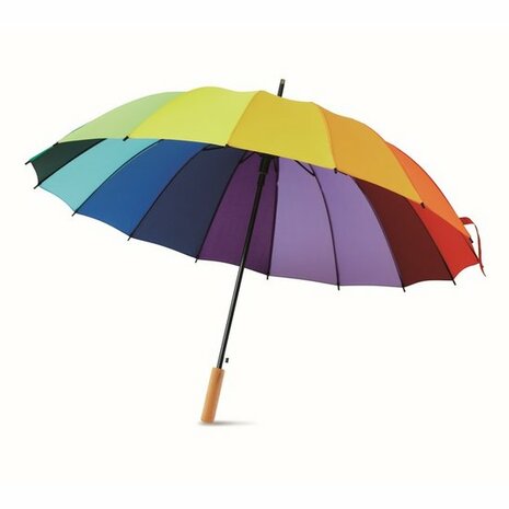 27 inch regenboogparaplu BOWBRELLA sample