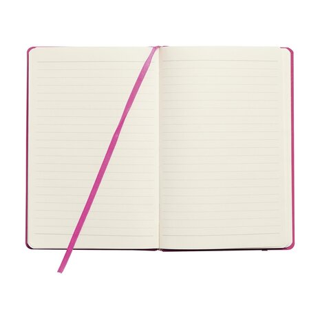 Pocket Notebook A5 roze open