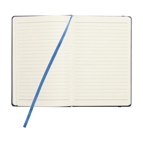 Pocket Notebook A5 blauw open