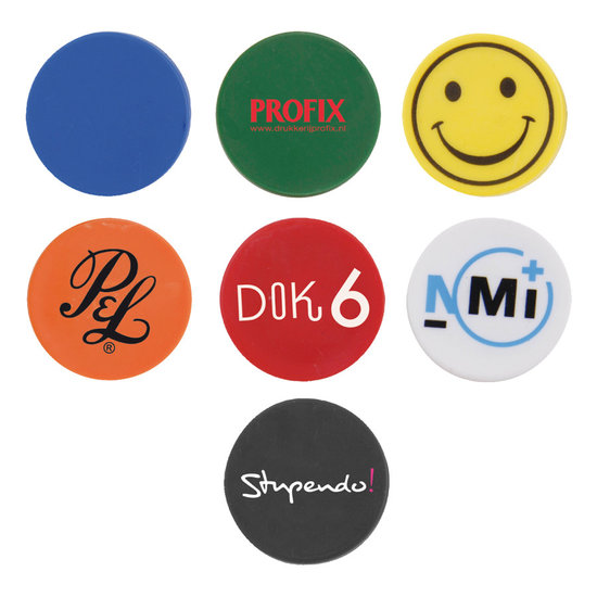 Magneten bedrukken logo | opdruk vanaf € 0,27 ps bij 500 st - Businessgifts4you